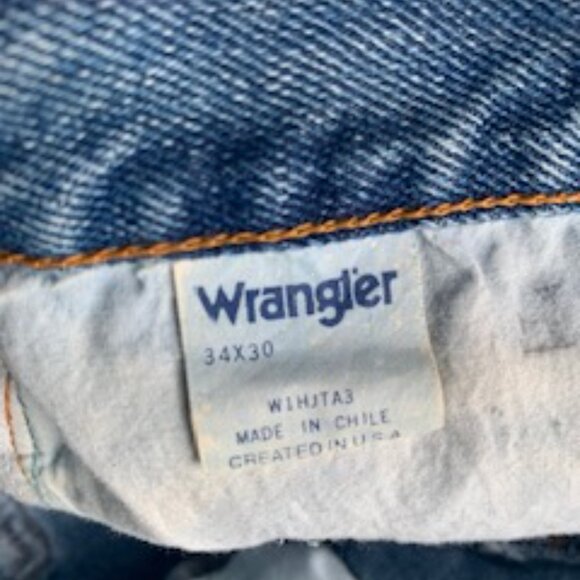 Wrangle Classic jeans with leather logo, 34x30 - Picture 12 of 12